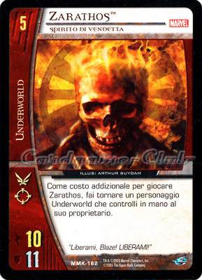 MMK-162 Zarathos comune -NEAR MINT-