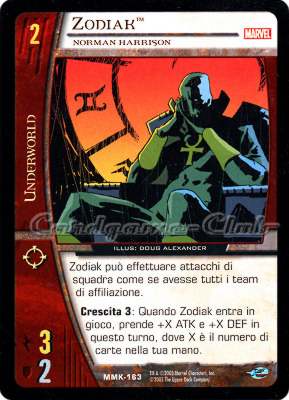 MMK-163 Zodiak comune -NEAR MINT-