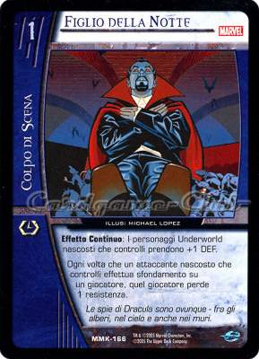 MMK-166 Figlio della Notte comune -NEAR MINT-