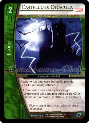 MMK-168 Castello di Dracula non comune -NEAR MINT-