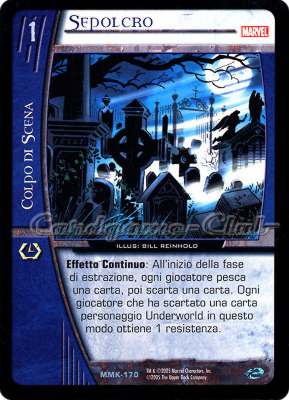 MMK-170 Sepolcro non comune -NEAR MINT-