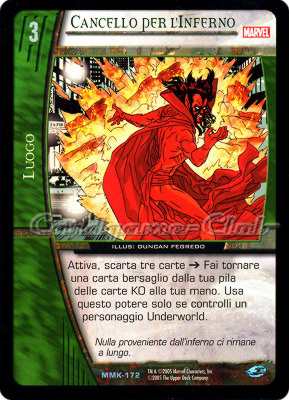 MMK-172 Cancello per l'Inferno non comune -NEAR MINT-