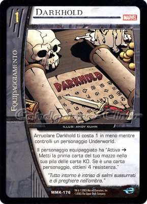 MMK-176 Darkhold comune -NEAR MINT-