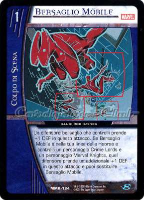 MMK-184 Bersaglio Mobile comune -NEAR MINT-