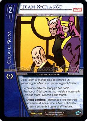 MMK-188 Team X-change rara -NEAR MINT-