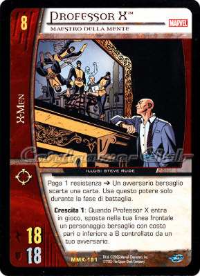 MMK-191 Professor X rara -NEAR MINT-