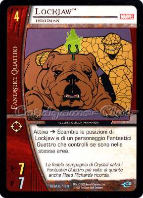 MMK-194 Lockjaw non comune -NEAR MINT-