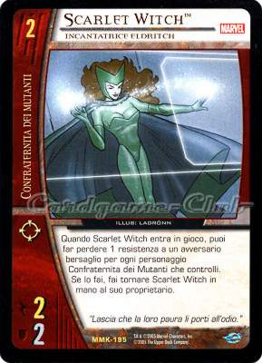 MMK-195 Scarlet Witch rara -NEAR MINT-