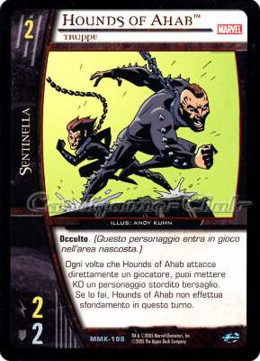 MMK-198 Hounds of Ahab non comune -NEAR MINT-