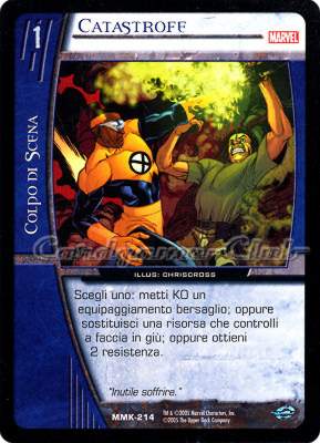 MMK-214 Catastrofe comune -NEAR MINT-