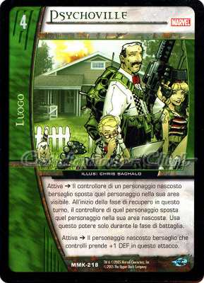 MMK-218 Psychoville comune -NEAR MINT-