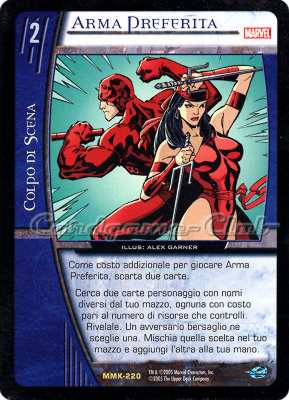 MMK-220 Arma Preferita rara -NEAR MINT-