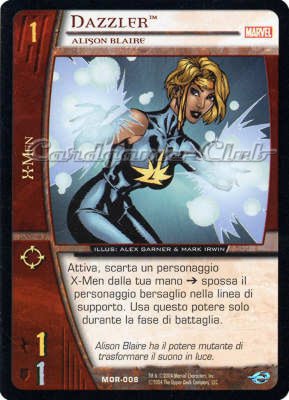 MOR-008 Dazzler comune -NEAR MINT-