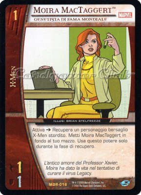 MOR-016 Moira MacTaggert rara -NEAR MINT-