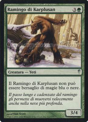 112 / 155 Ramingo di Karplusan non comune (IT) -NEAR MINT-