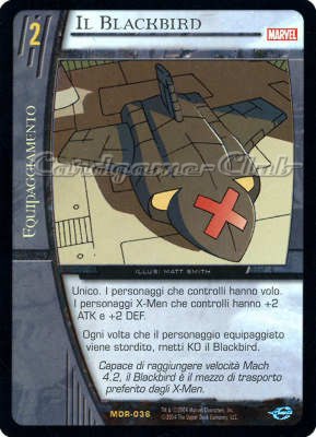MOR-036 Il Blackbird rara -NEAR MINT-