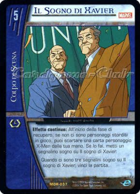 MOR-037 Il Sogno di Xavier rara -NEAR MINT-