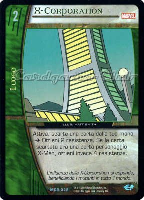 MOR-039 X-Corporation non comune -NEAR MINT-