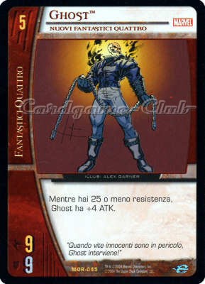 MOR-045 Ghost rara -NEAR MINT-