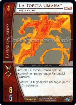 MOR-048 La Torcia Umana rara -NEAR MINT-