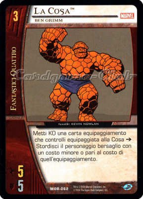 MOR-062 La Cosa comune -NEAR MINT-