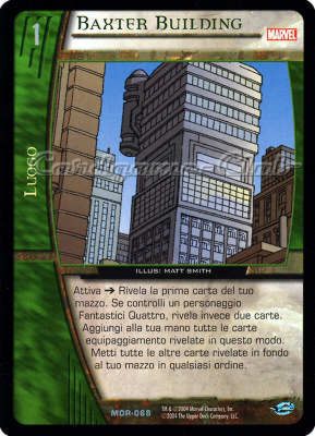 MOR-068 Baxter Building non comune -NEAR MINT-