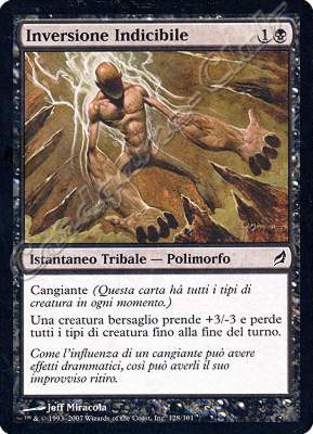 128 / 301 Inversione Indicibile comune (IT) -NEAR MINT-