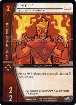 MOR-087 Pyro comune -NEAR MINT-
