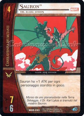 MOR-093 Sauron comune -NEAR MINT-