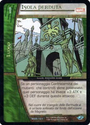 MOR-101 Isola Perduta non comune -NEAR MINT-