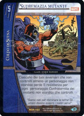 MOR-102 Supremazia Mutante rara -NEAR MINT-