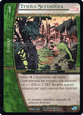 MOR-103 Terra Selvaggia non comune -NEAR MINT-