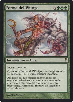 120 / 155 Forma del Wiitigo rara (IT) -NEAR MINT-