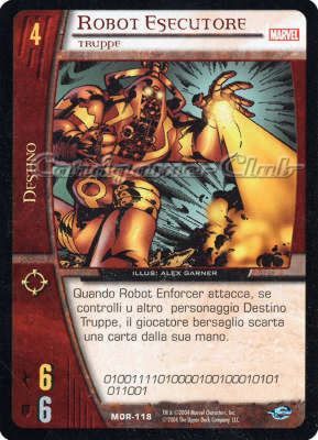 MOR-118 Robot Esecutore comune -NEAR MINT-