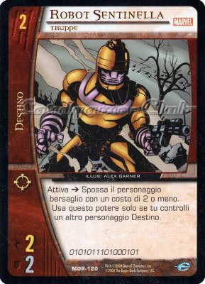 MOR-120 Robot Sentinella comune -NEAR MINT-