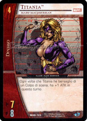 MOR-123 Titania comune -NEAR MINT-