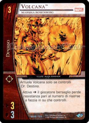 MOR-125 Volcana non comune -NEAR MINT-