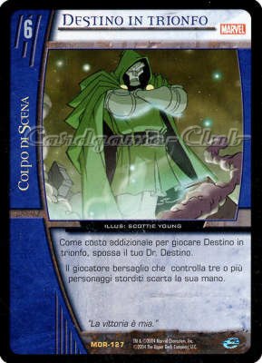 MOR-127 Destino in Trionfo rara -NEAR MINT-