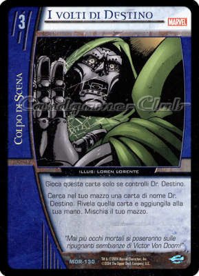 MOR-130 I Volti di Destino non comune -NEAR MINT-
