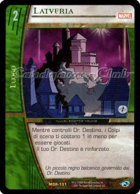 MOR-131 Latveria rara -NEAR MINT-