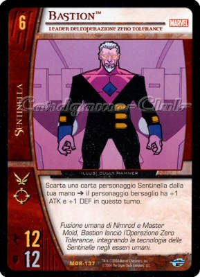 MOR-137 Bastion rara -NEAR MINT-