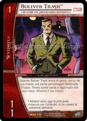 MOR-138 Boliver Trask rara -NEAR MINT-