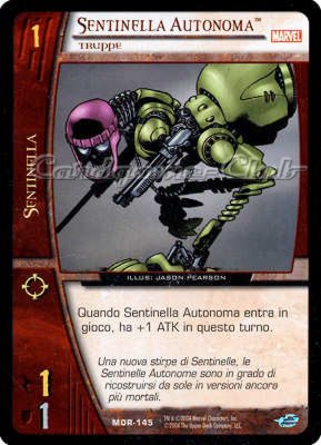 MOR-145 Sentinella Autonoma comune -NEAR MINT-