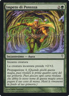 125 / 155 Impeto di Potenza comune (IT) -NEAR MINT-