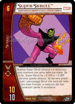 MOR-160 Super-Skrull rara -NEAR MINT-