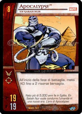 MOR-161 Apocalypse rara -NEAR MINT-