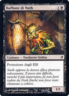 129 / 301 Buffone di Nath comune (IT) -NEAR MINT-