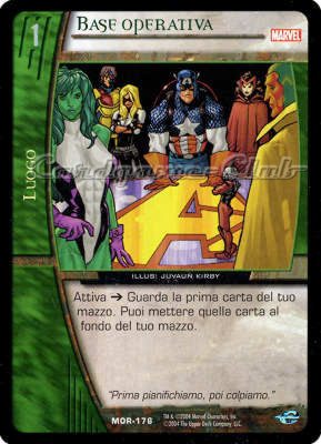 MOR-176 Base Operativa comune -NEAR MINT-