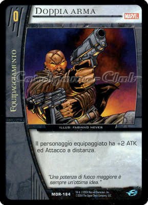 MOR-184 Doppia Arma comune -NEAR MINT-