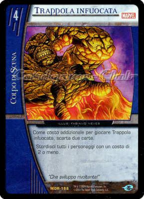 MOR-188 Trappola Infuocata rara -NEAR MINT-